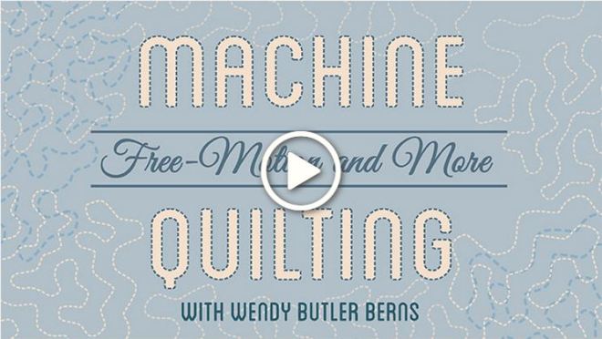 machine quilting