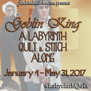 The Goblin King Labyrinth Quilt Along
