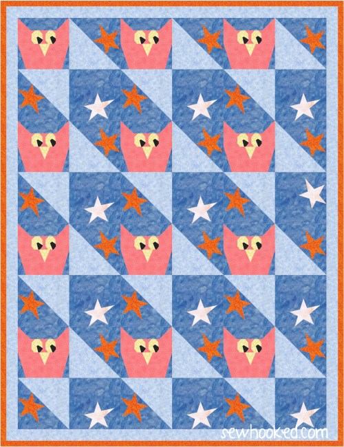 owls and stars quilt.JPG