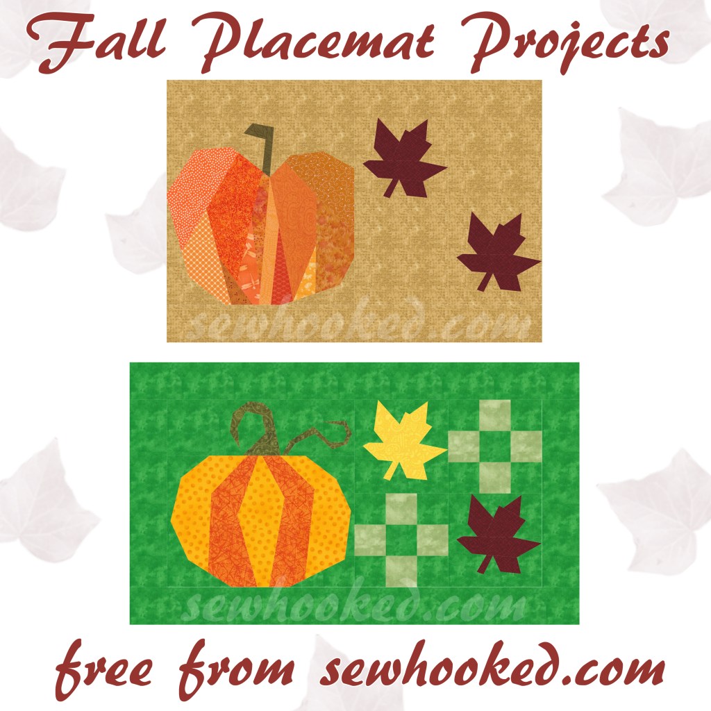 fall placemat PoD Pumpkin