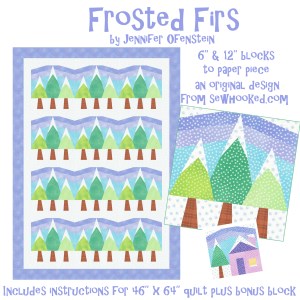 Frosted Firs Title