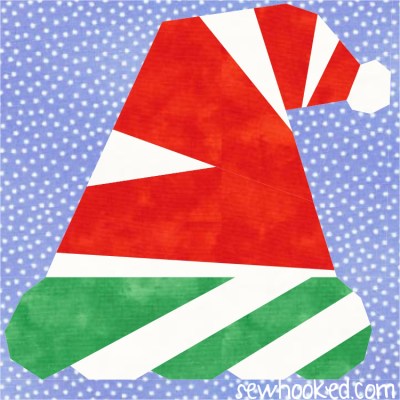 candy cane hat
