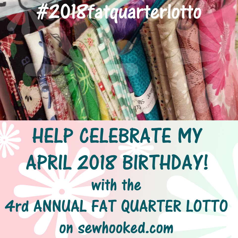 2018 Fat Quarter Lotto