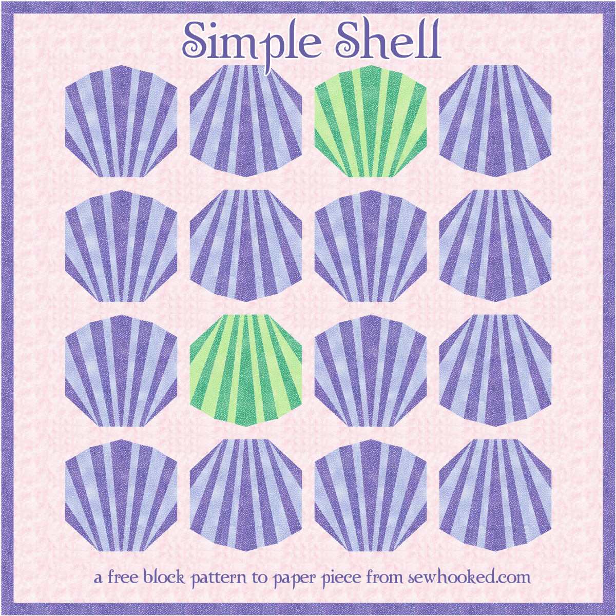 simple shell quilt