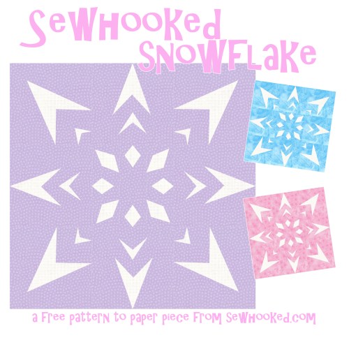 Sewhooked Snowflake Title